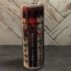 20oz horror movie tumbler